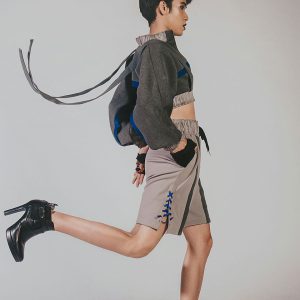 PHILIPPE MAILLOT Professional Pinstripe Blazer